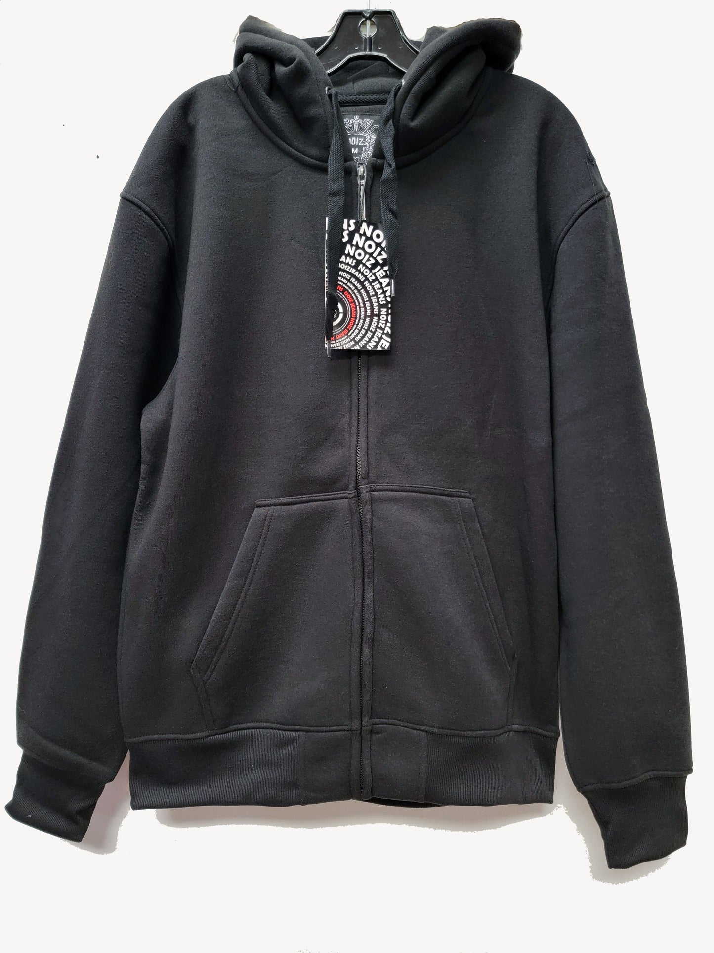 Plain Zip Up Hoodie