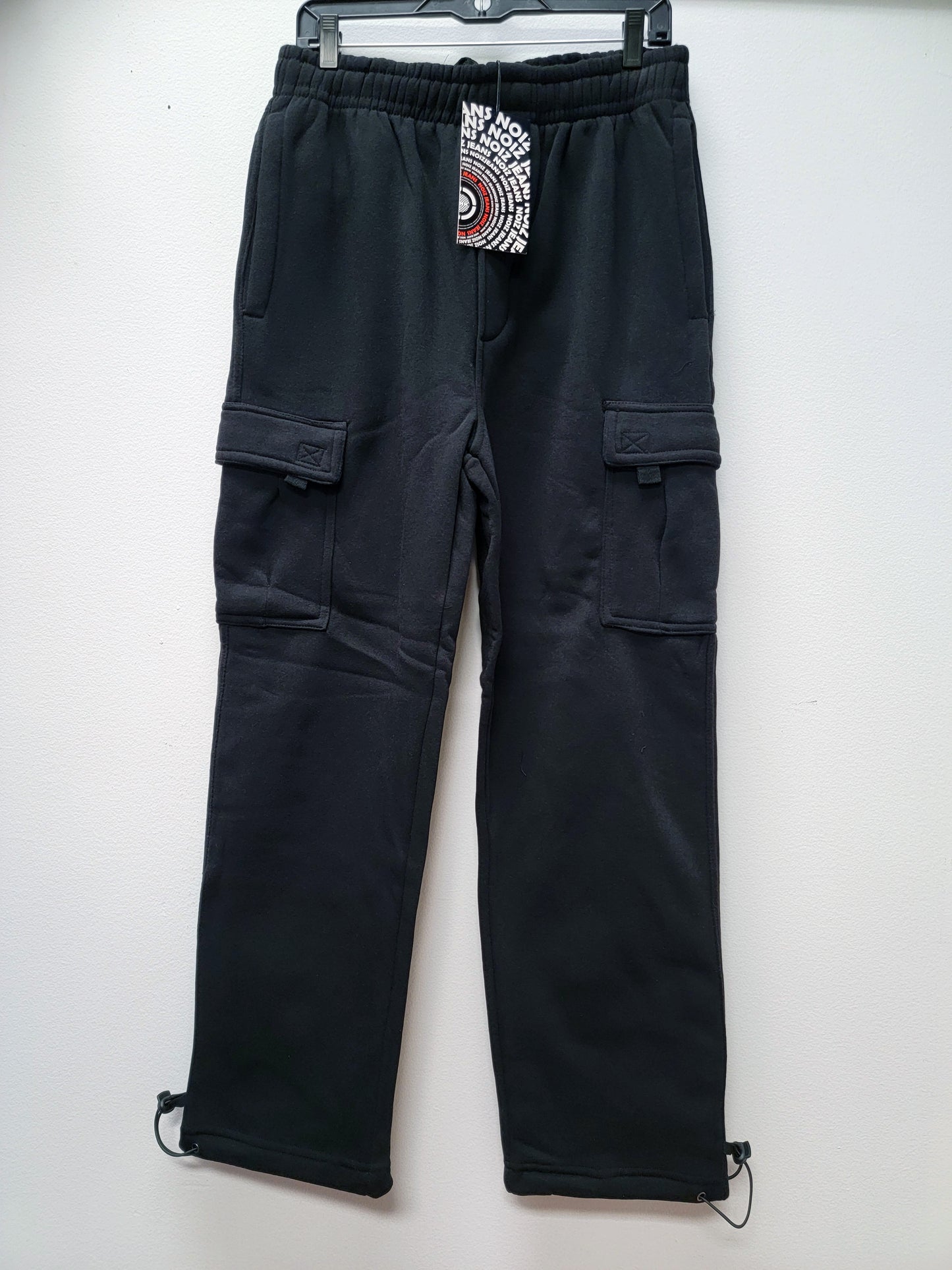 Plain Sweat Cargo Pants