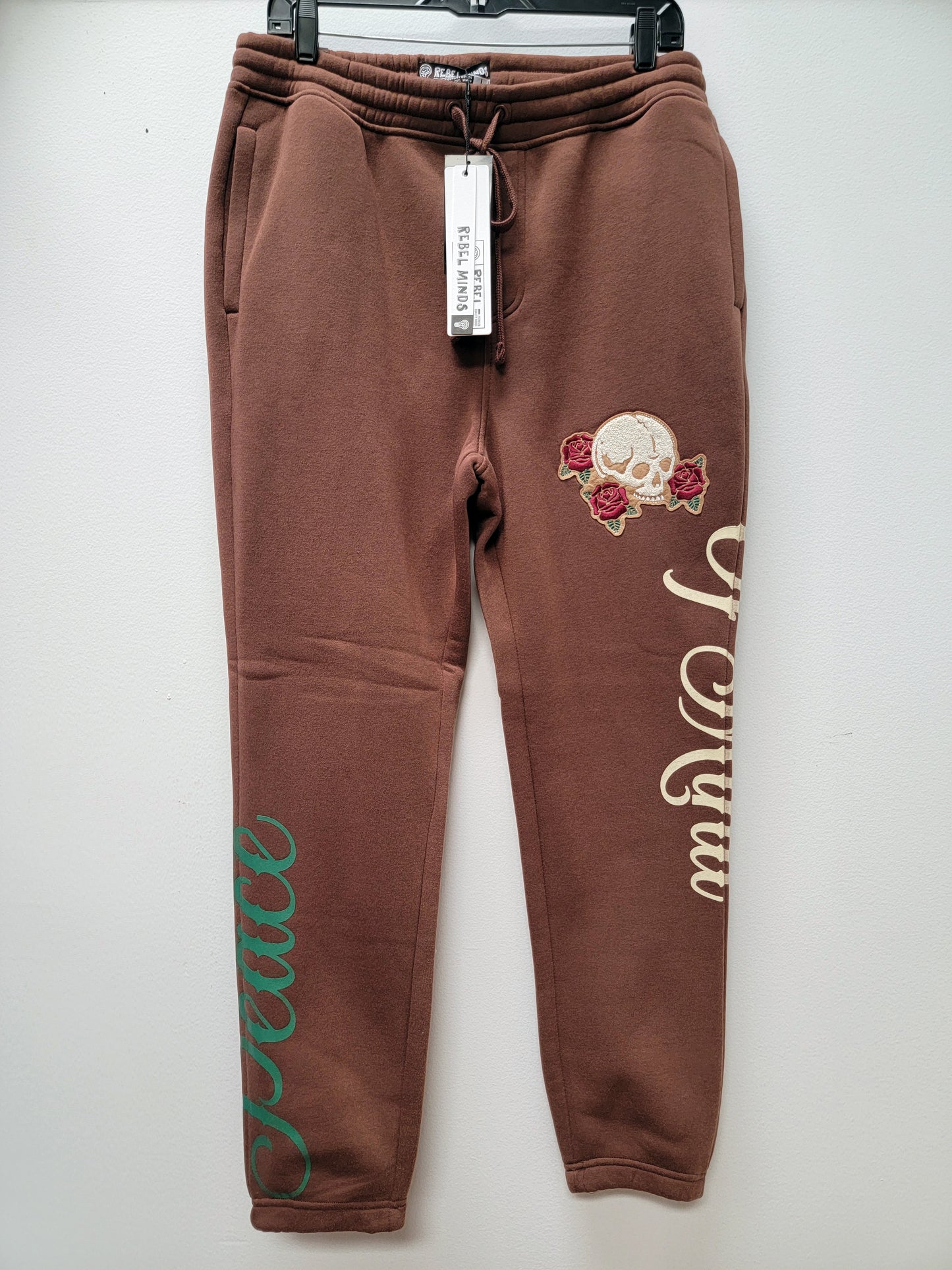 Sweat Jogging Suit Sets Brown