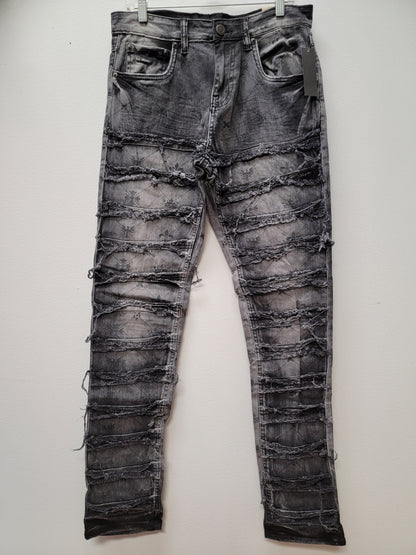 TAKER Stacked Jeans Ash Gray