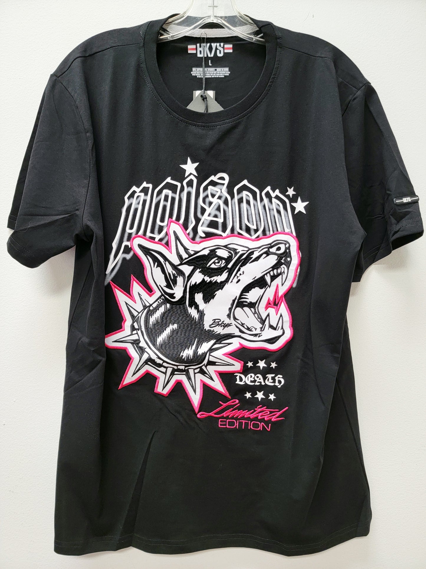 BKYS Poison T-Shirts Black