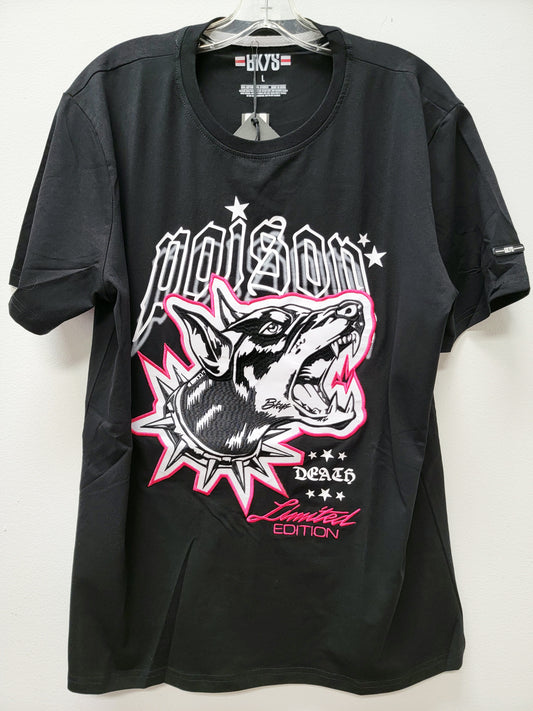 BKYS Poison T-Shirts Black