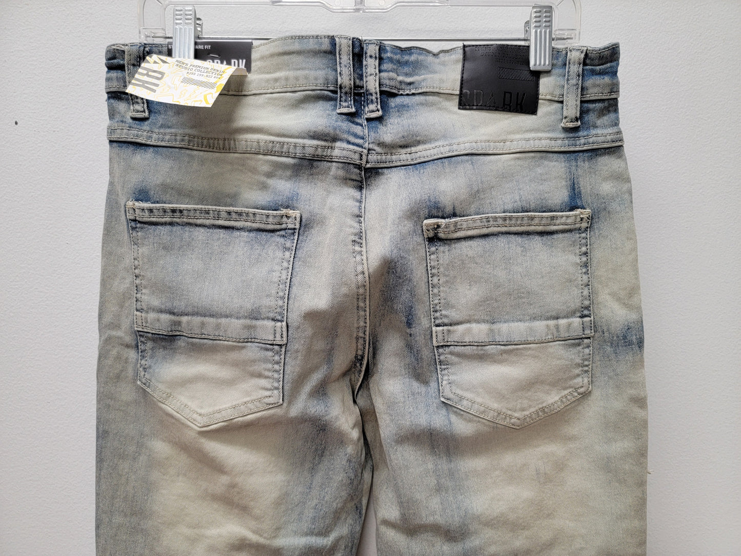 SPARK Frayed Edge Distressed Stacked Jean Tint Color