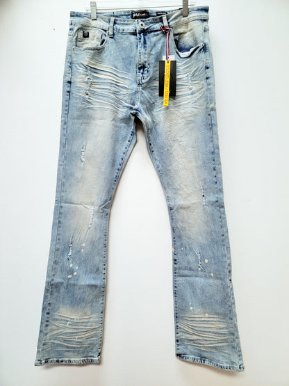 Switch Remakable Stacked Jeans Ice Blue