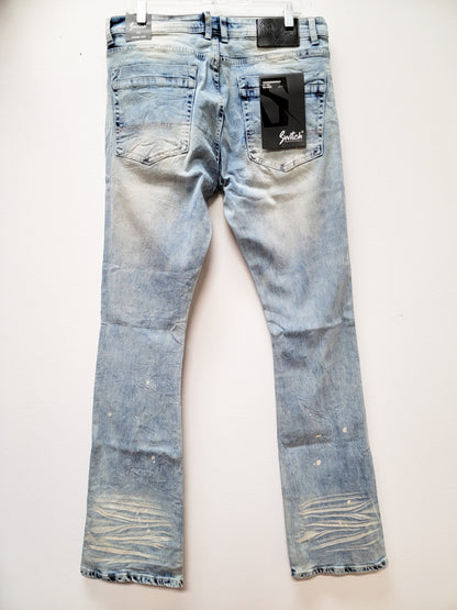 Switch Remakable Stacked Jeans Ice Blue