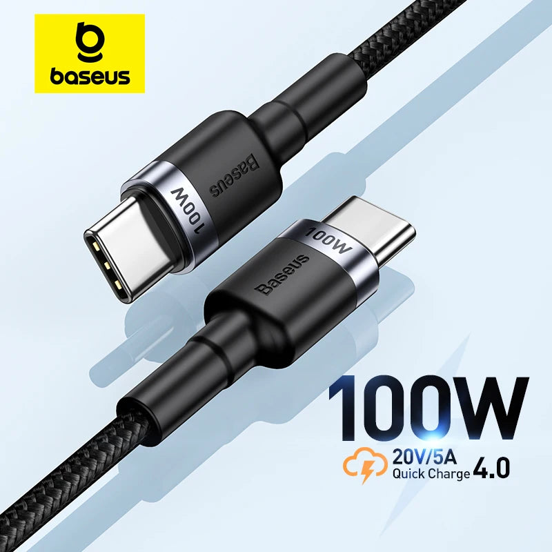 “Baseus 100W USB-C PD Cable”