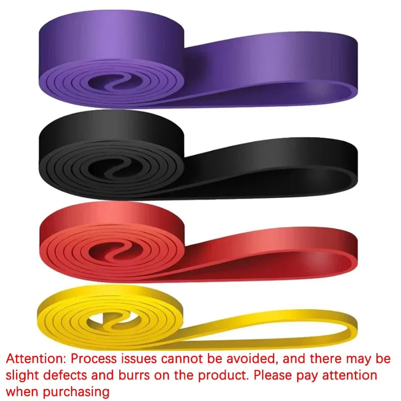 Resistance bands for pull-up assistance, fitness workouts, and physical therapy at home