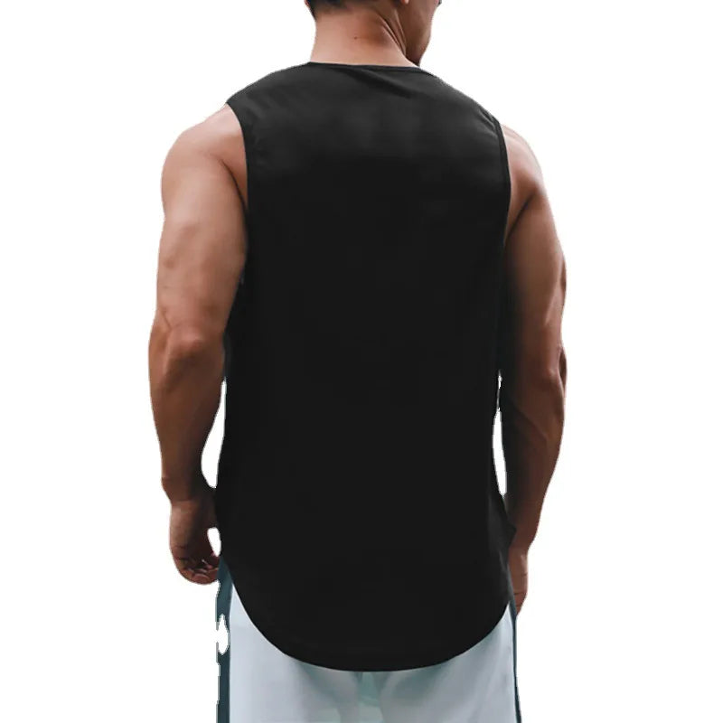 Men’s Quick-Dry Sleeveless Gym Tank Top