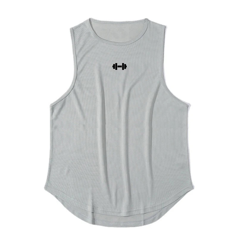 Men’s Quick-Dry Sleeveless Gym Tank Top