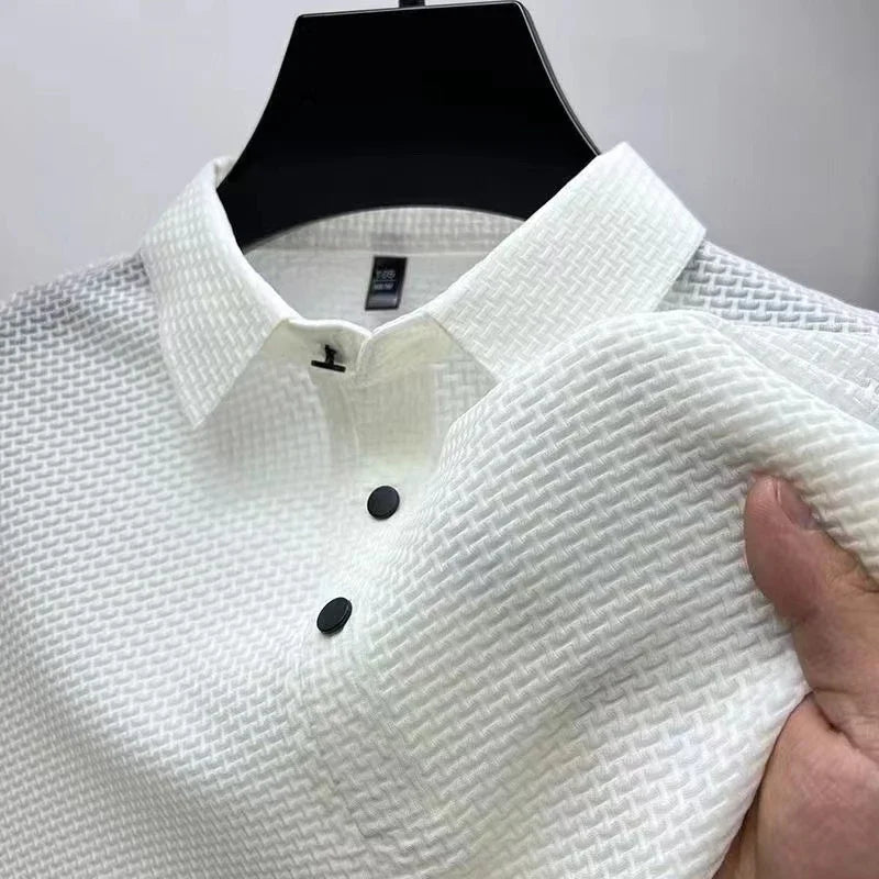 Men's casual summer polo shirt
