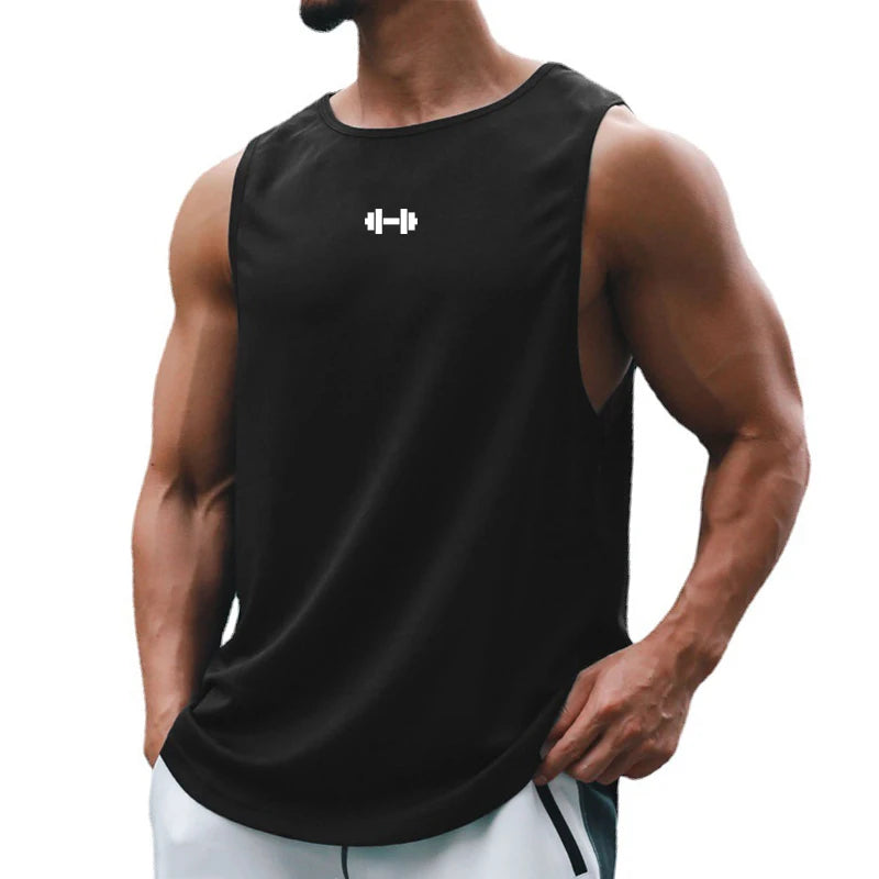 Men’s Quick-Dry Sleeveless Gym Tank Top