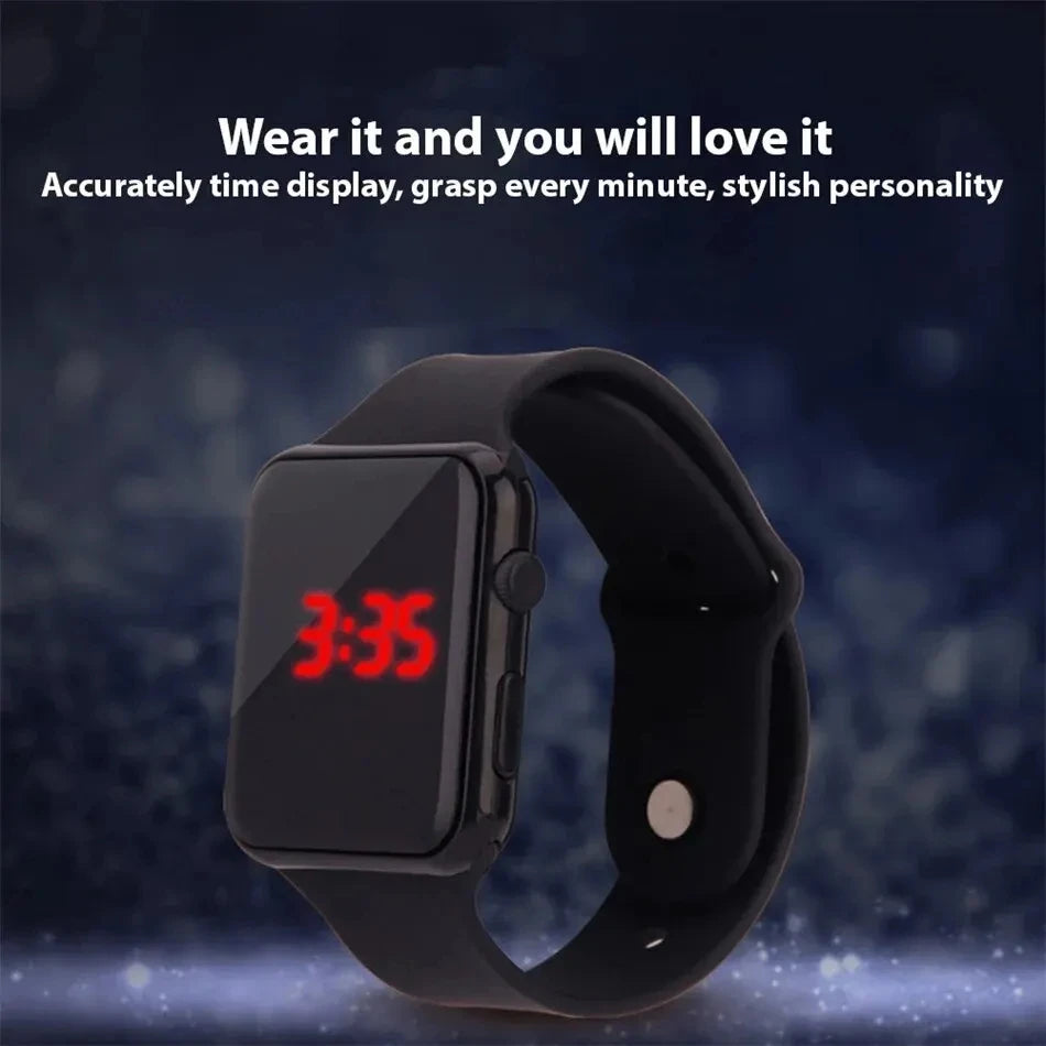 LED Sport Watch – Black