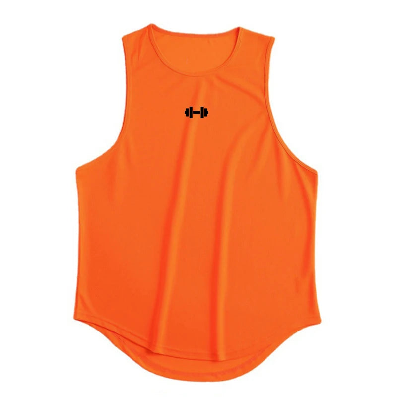 Men’s Quick-Dry Sleeveless Gym Tank Top