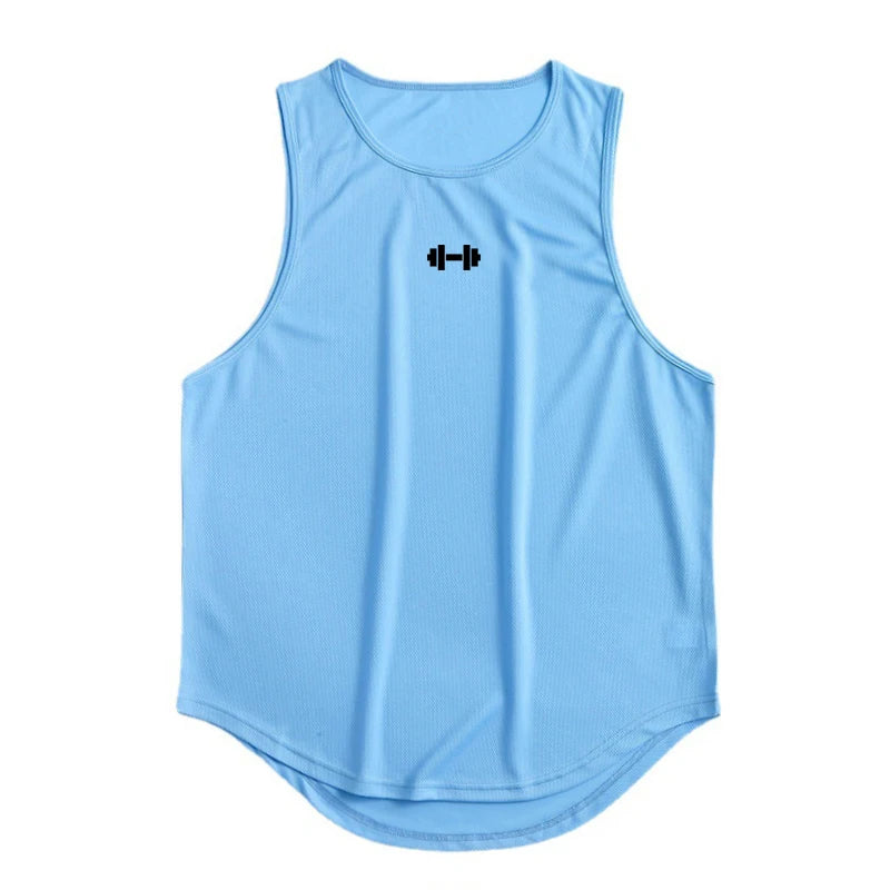 Men’s Quick-Dry Sleeveless Gym Tank Top
