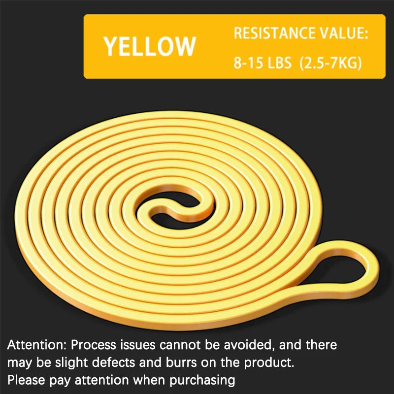 Resistance bands for pull-up assistance, fitness workouts, and physical therapy at home