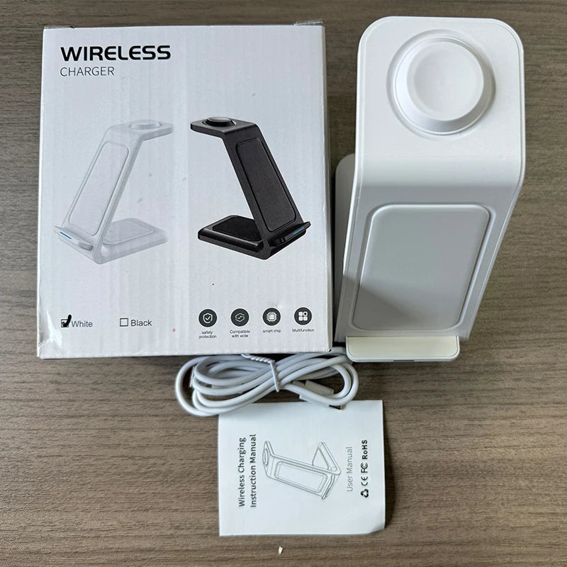 “Universal 3-in-1 30W Wireless Charger”