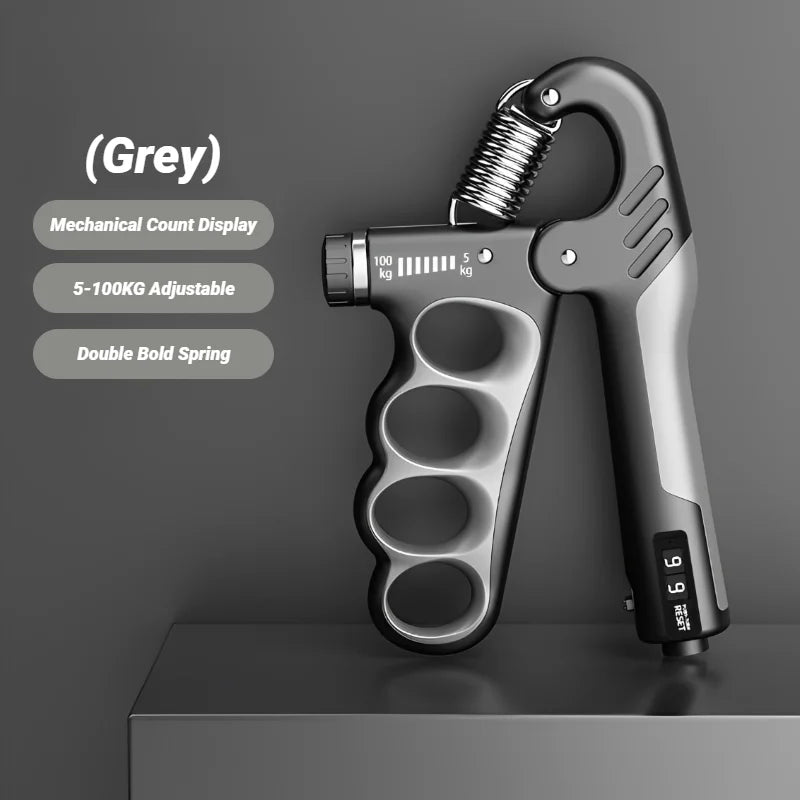 “Adjustable 5–100KG Hand Grip Strengthener”