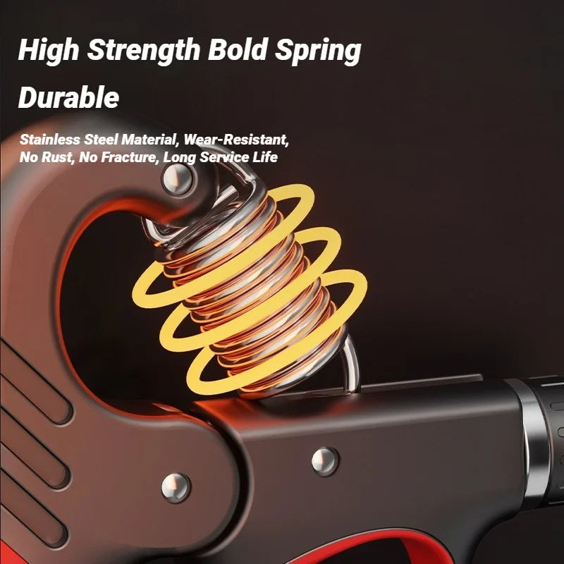 “Adjustable 5–100KG Hand Grip Strengthener”