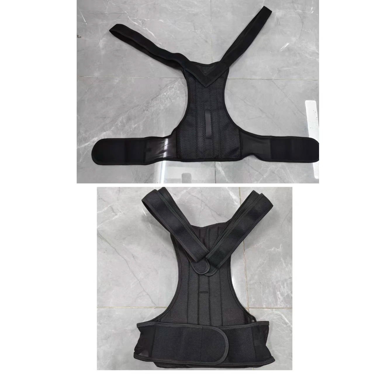 Achieve  Posture with Adjustable, Breathable Polyester Posture Corrector - Universal Fit for Pain Rel