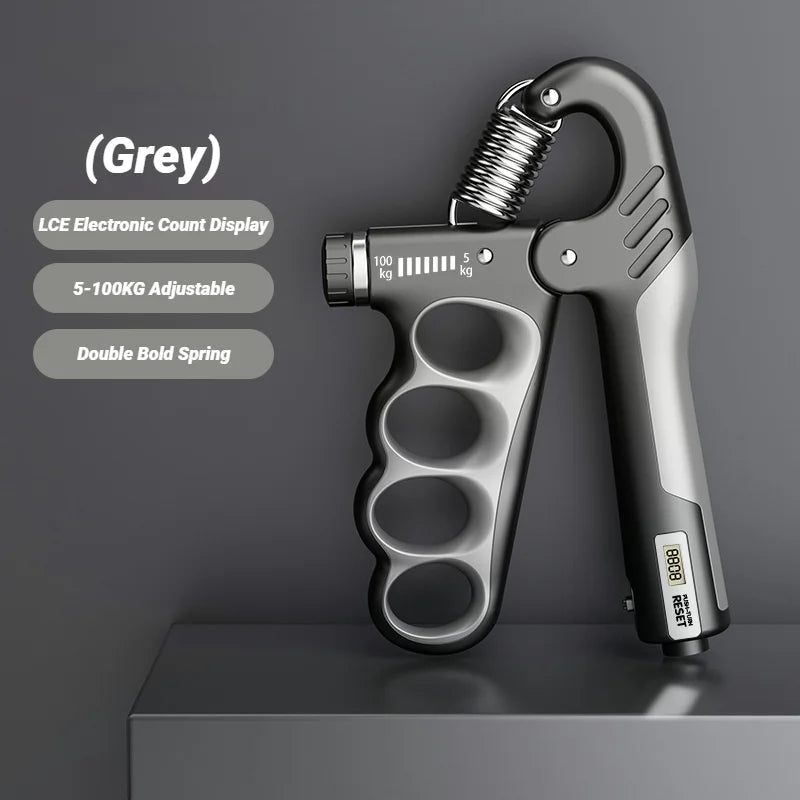 “Adjustable 5–100KG Hand Grip Strengthener”
