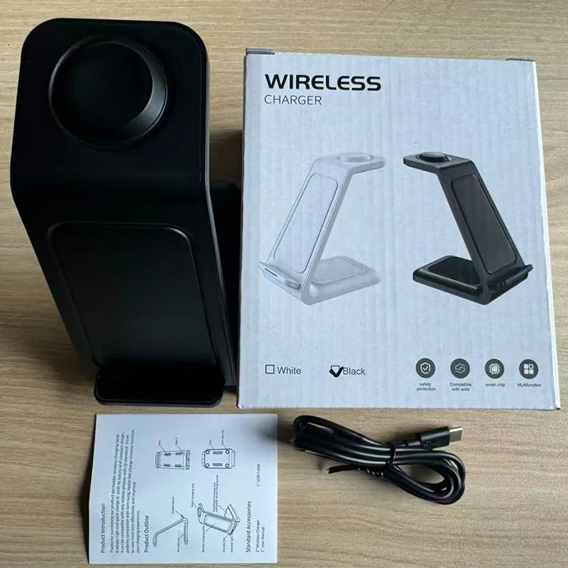 “Universal 3-in-1 30W Wireless Charger”